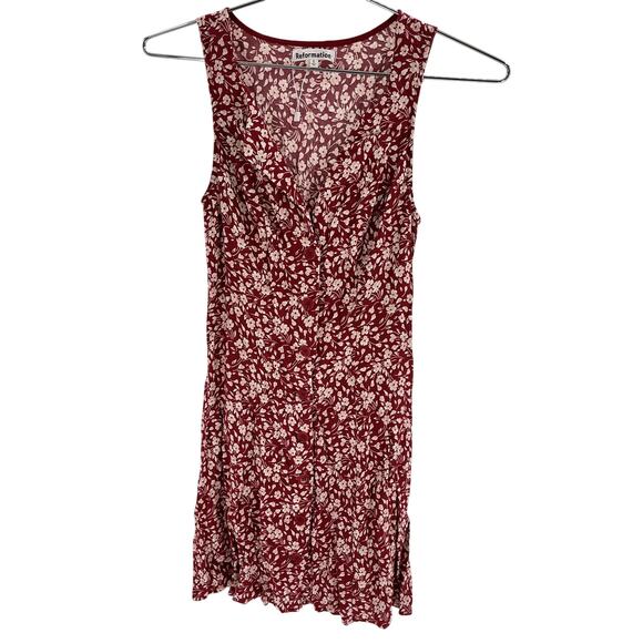 Reformation 'Rilynn' Red Viscose Dress Size 0 - Picture 1 of 3